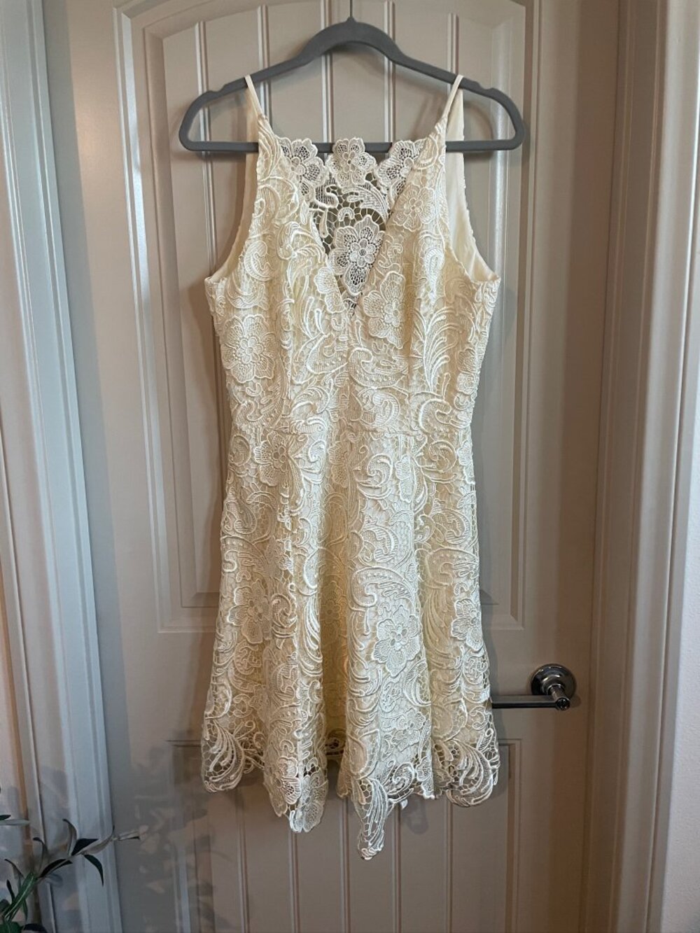 Dress the Population Ivory Dress Size Large